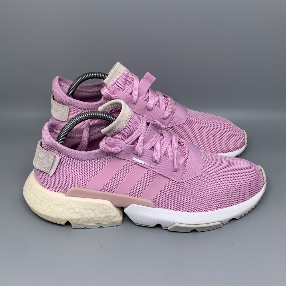 Adidas POD-S3.1 Boost Pink Running Shoes B37469 Women's US‎ 10